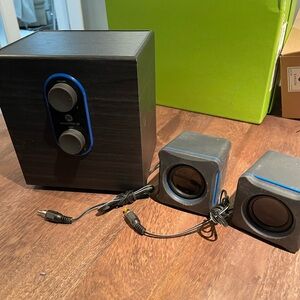GOgroove SonaVERSE LBr 2.1 Computer Speaker System with Subwoofer